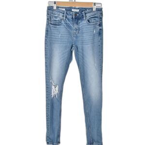 Vigoss Thompson Tomboy Distressed Skinny Size 26